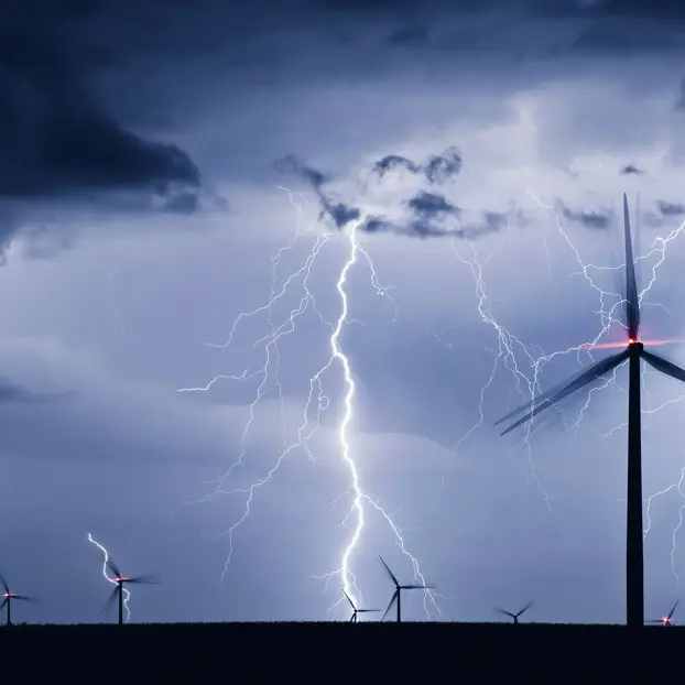 Polytech Lightning Protection Wind Turbines