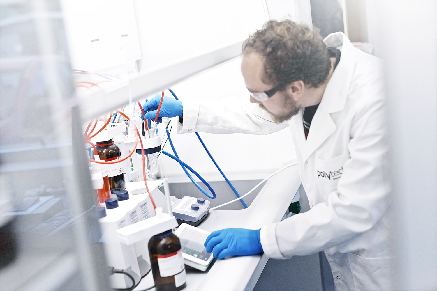 Chemical Testing Wind Turbine Material